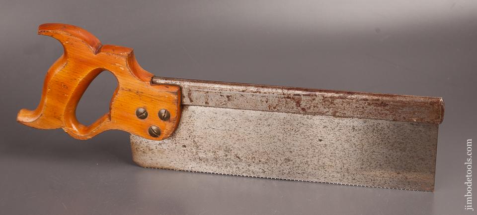 14 point 12 inch Rip DISSTON No. 4 Back Saw - 82380