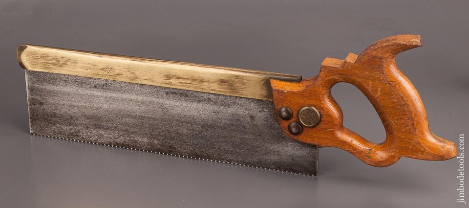 13 point 12 inch Rip Brass Back Saw - 82381