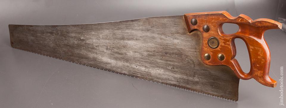 5 1/2 point 26 inch Rip DISSTON D8 Hand Saw with Thumb Hole Handle - 82382