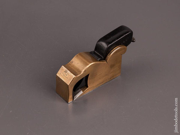 Extra Fine! NORRIS No. 27 Bull Nose Plane with Ebony Wedge and Steel Sole! - 82395U