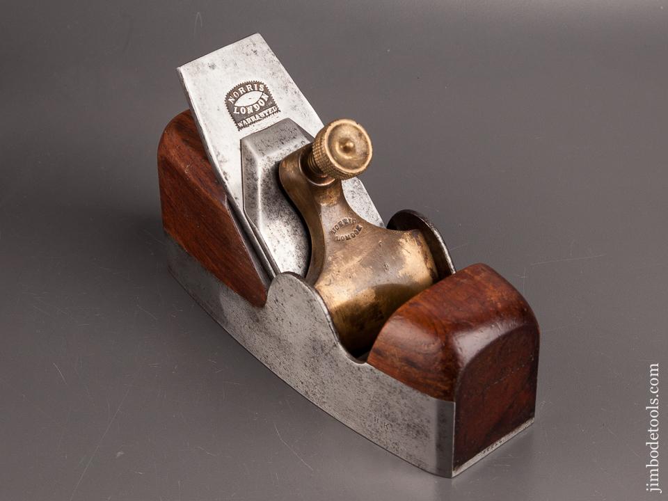 Early NORRIS No. 4 Smooth Plane with Original NORRIS Embossed Logo Iron - 82399U