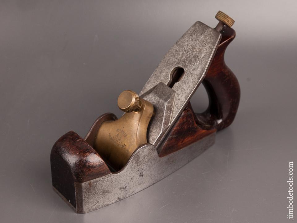 FINE Pre-War NORRIS A5 Dovetailed Steel Smooth Plane with Rosewood - 82426