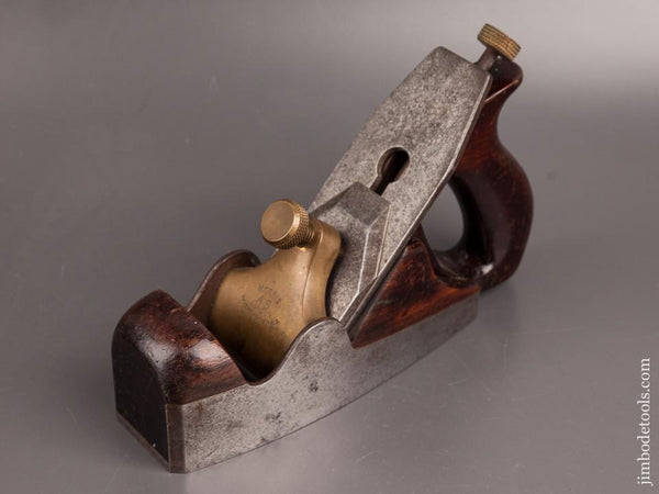 FINE Pre-War NORRIS A5 Dovetailed Steel Smooth Plane with Rosewood - 82426