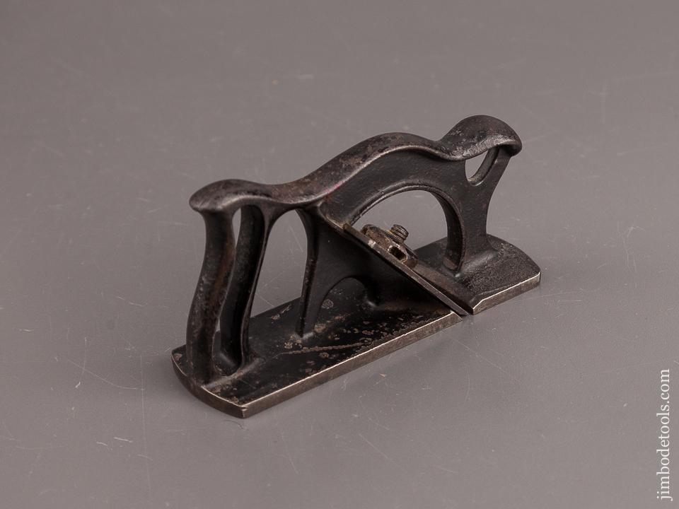 RARE Tiny 4" MOSHER & FORD Patent April 1, 1884 BIRMINGHAM Bat Wing Rabbet Plane - 93691UR