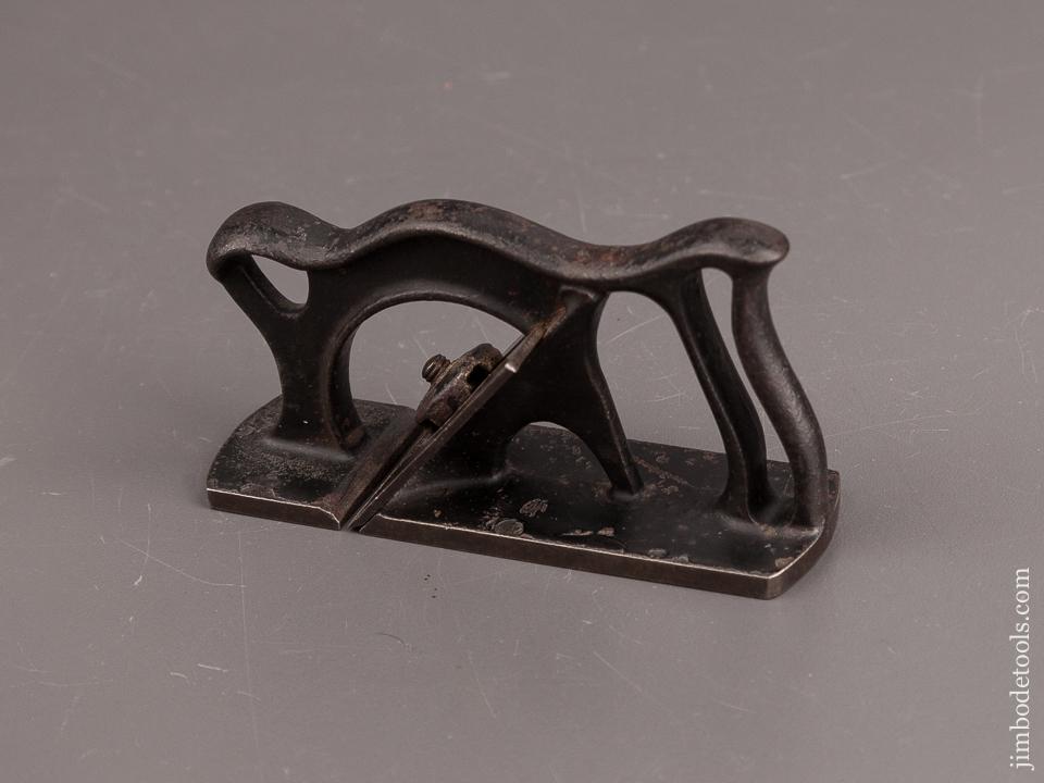 RARE Tiny 4" MOSHER & FORD Patent April 1, 1884 BIRMINGHAM Bat Wing Rabbet Plane - 93691UR