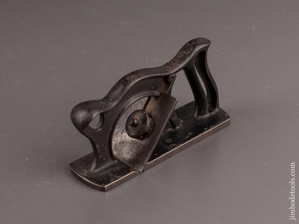 RARE Tiny 4" MOSHER & FORD Patent April 1, 1884 BIRMINGHAM Bat Wing Rabbet Plane - 93691UR