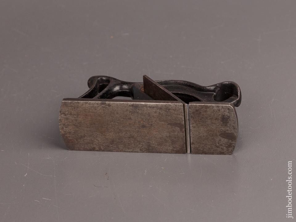 RARE Tiny 4" MOSHER & FORD Patent April 1, 1884 BIRMINGHAM Bat Wing Rabbet Plane - 93691UR