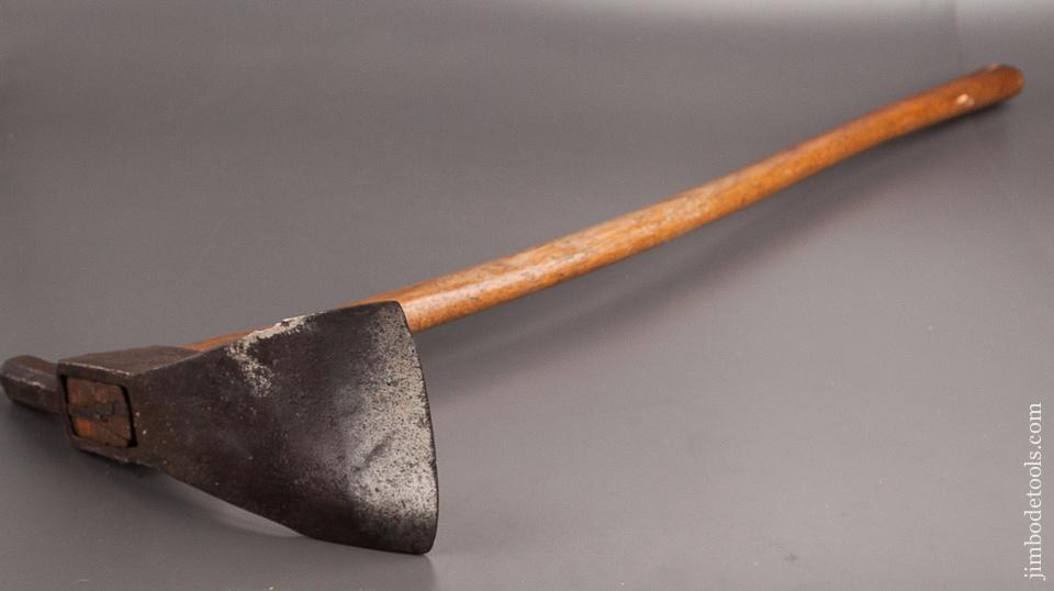 Poll Adze with 4 3/4 inch Edge! Marked HURD - 82454