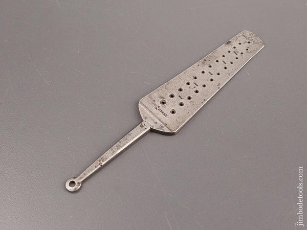 Early Ornate 1 x 5 1/4 inch Thread Plate - 82476R