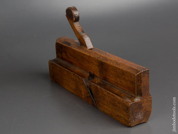 18th Century 1 5/16 inch Hollow Moulding Plane by IOHN ROGERS circa 1734-65 GOOD+ - 82486R
