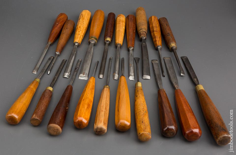 Twenty Sharp ADDIS Carving Gouges - 82489R – Jim Bode Tools