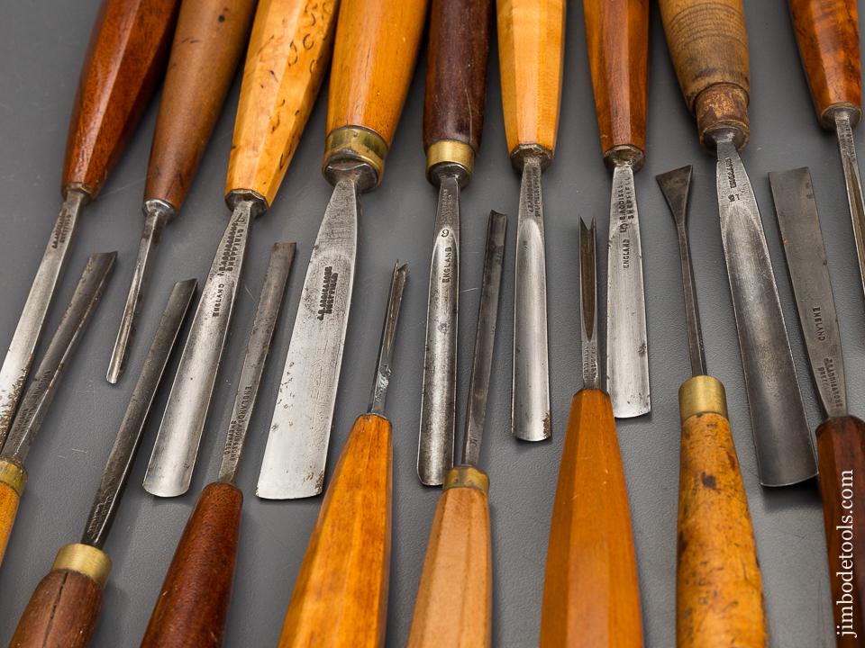 Twenty Sharp ADDIS Carving Gouges - 82489R – Jim Bode Tools
