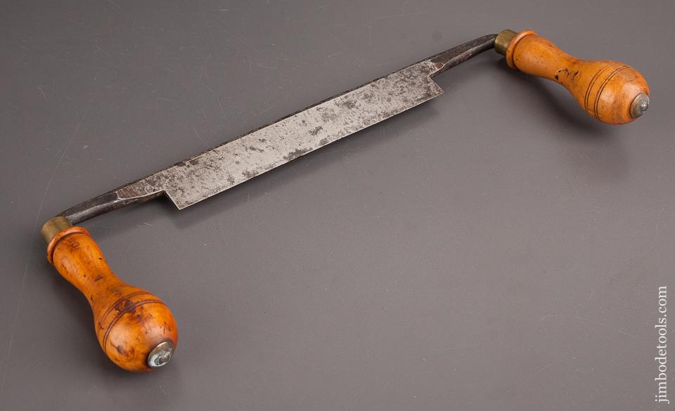 Seven inch SORBY Boxwood Handled Draw Knife - 82506