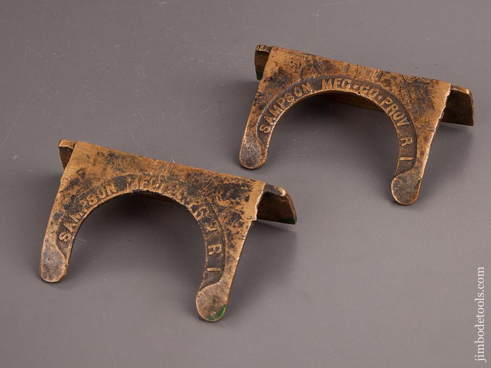 Five inch Brass Vise Jaws - 82559