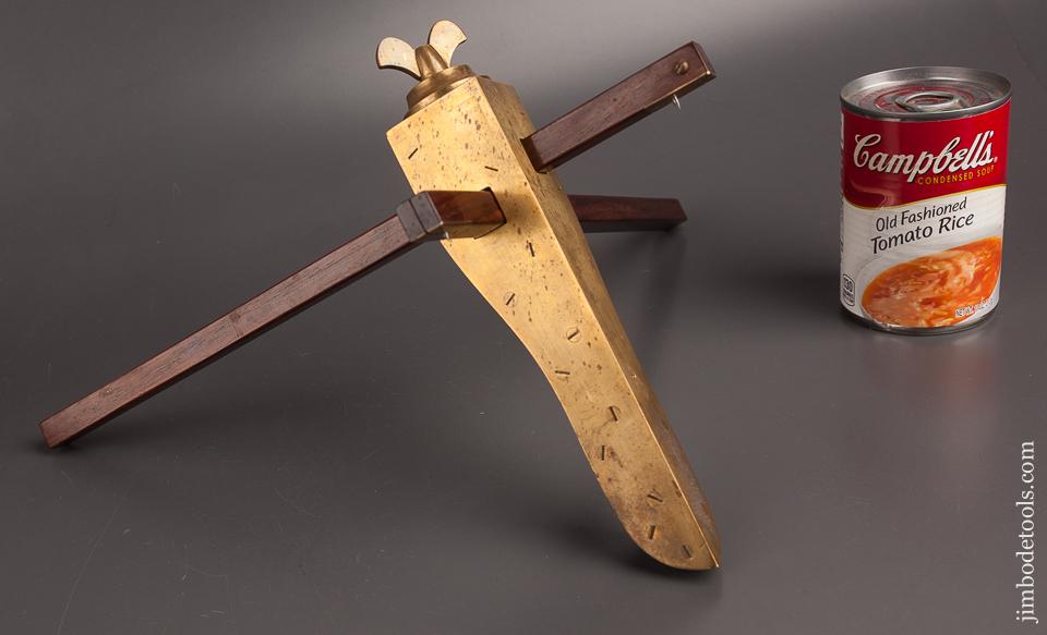 Ridiculous! Rosewood & Brass Grasshopper Panel Gouge - 82568U