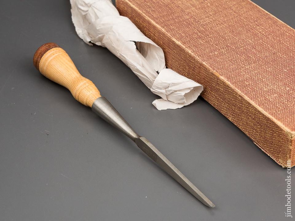 JAMES SWAN No. 1035 1/2 Socket Butt Chisel MINT in Original Box - 82613