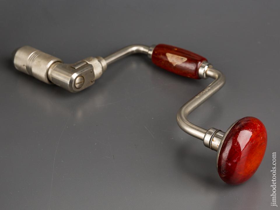 Mint! MILLERS FALLS No. 732A-10 inch Bit Brace with Decal - 82616