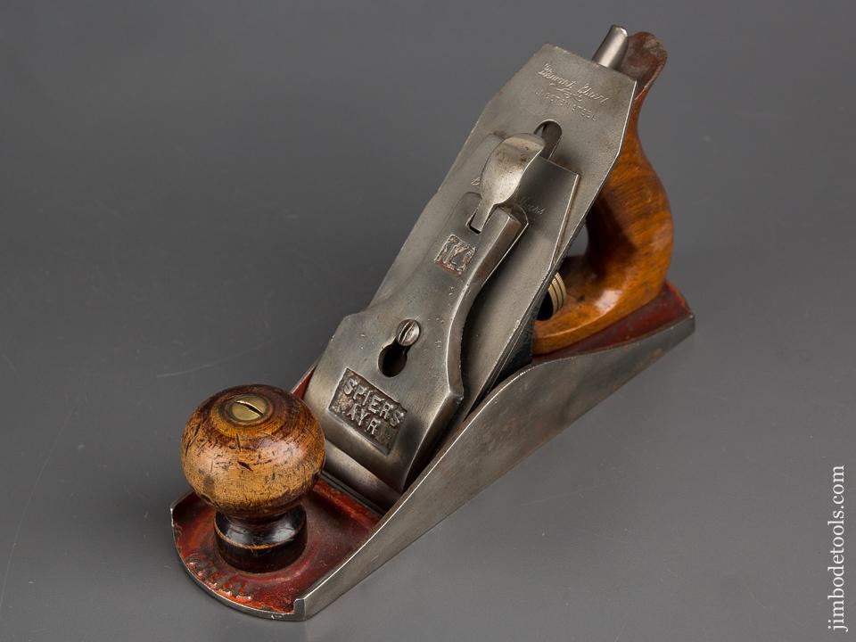 Rare! SPIERS 9 1/2 inch EMPIRE Smooth Plane with 2 1/4 inch iron - 82626