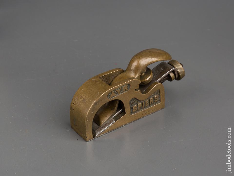 Rare! SPIERS Adjustable Bull Nose Rabbet Plane - 82631U