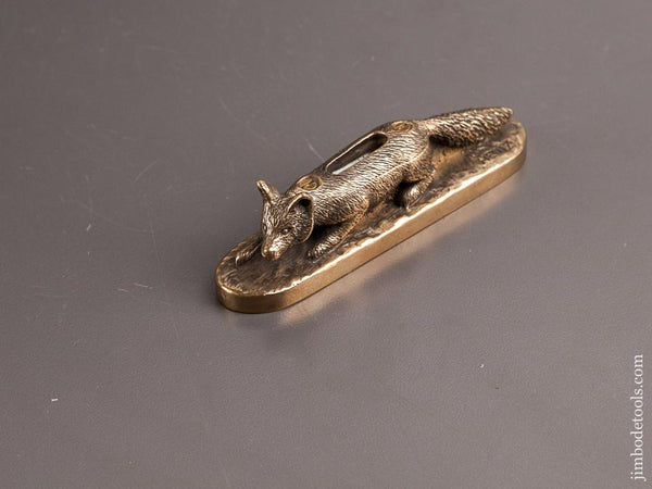 Four inch JOHN HEINZ Brass Fox Level - 82651
