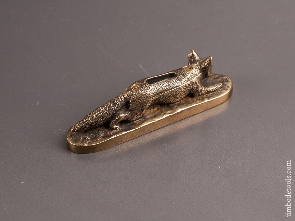Four inch JOHN HEINZ Brass Fox Level - 82651