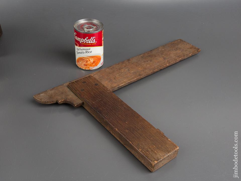 18th Century 12 inch Wooden Try Square - 82686