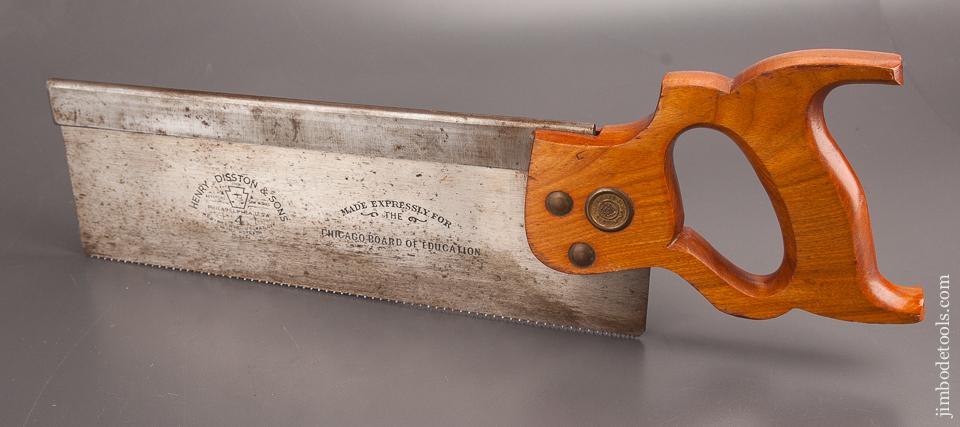 13 point 12 inch Crosscut DISSTON No. 4 Back Saw NEW OLD STOCK - 82688