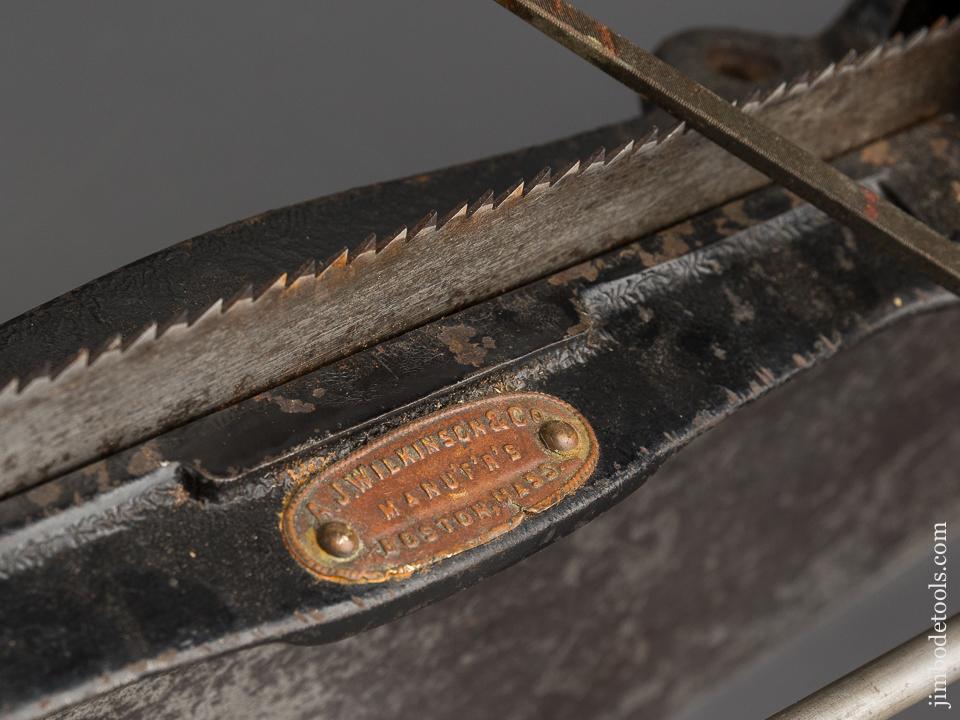Rare! A.J. WILKINSON Saw Vise and Filer - 82693
