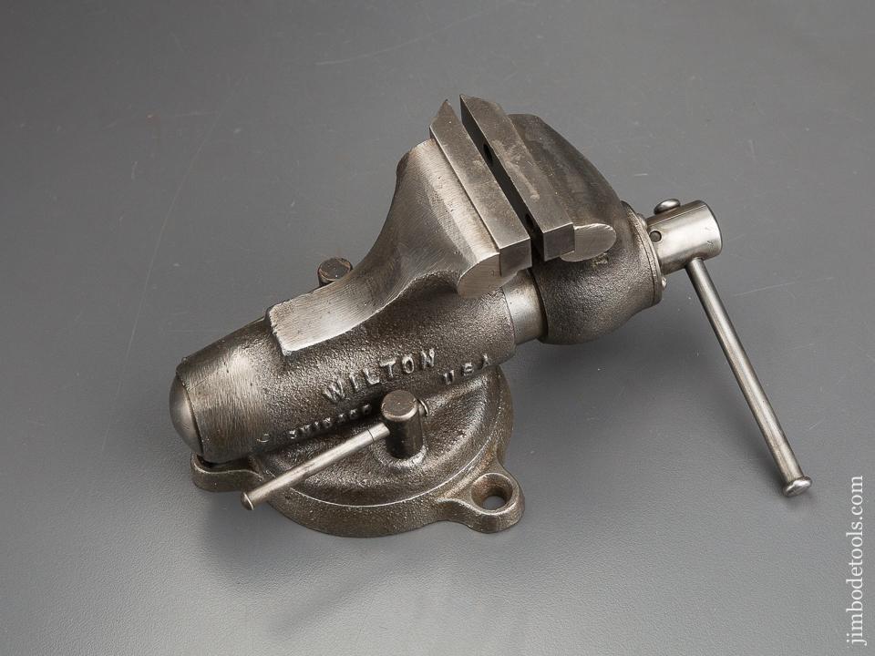 Rare! WILTON Baby Bullet Vise with RARE Precision Jaws! - 82697