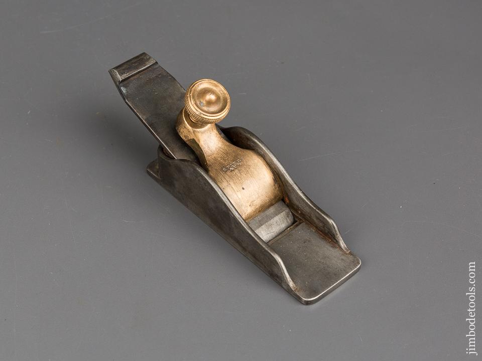 Rare! SPIERS No. 9 Dovetailed Steel Thumb Plane - 82699U