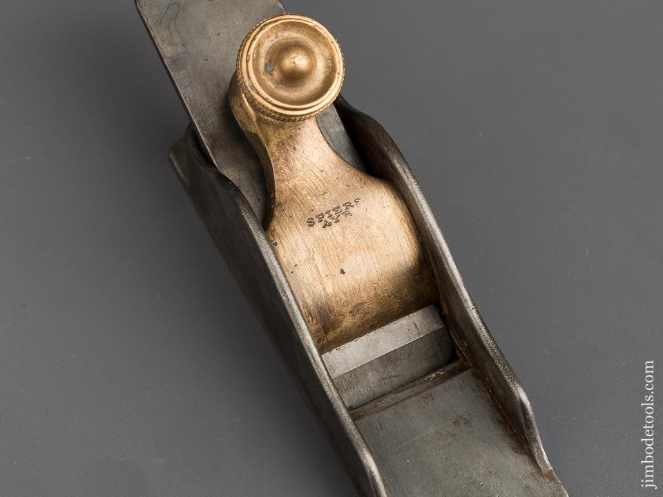 Rare! SPIERS No. 9 Dovetailed Steel Thumb Plane - 82699U