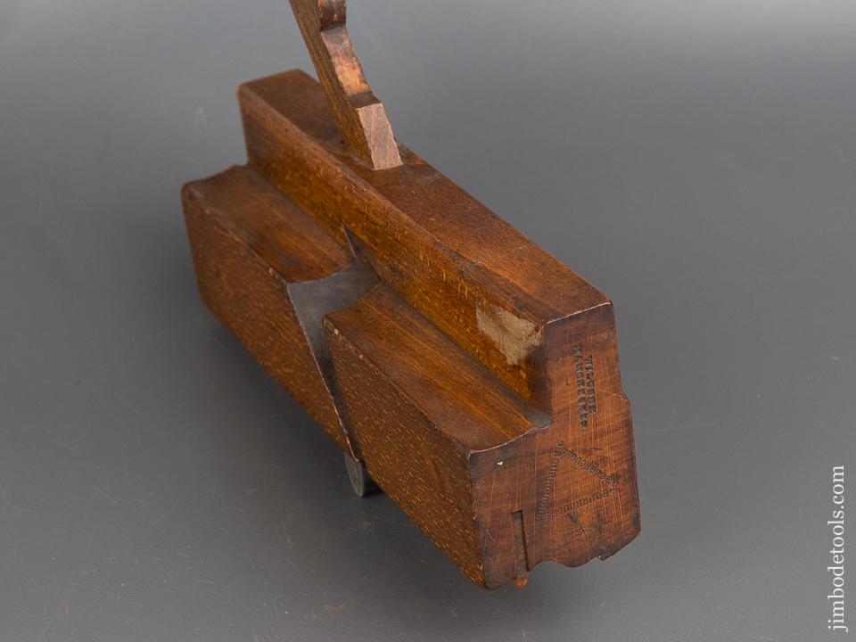 Two inch Wide WILCOCK MANCHESTER Complex Moulding Plane circa 1852-74 GOOD+ - 82714