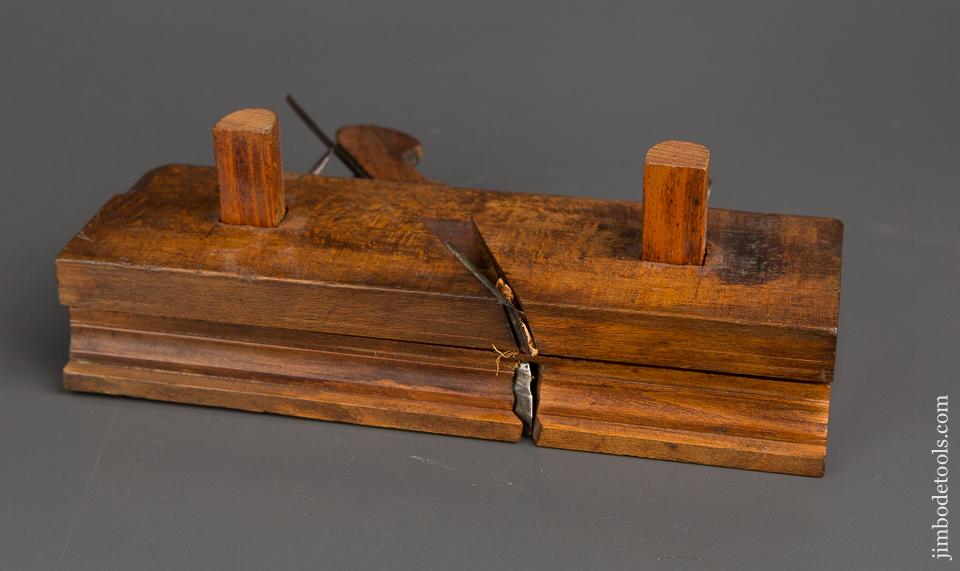 Early Double Iron Sash Molding Plane GOOD+ - 82719