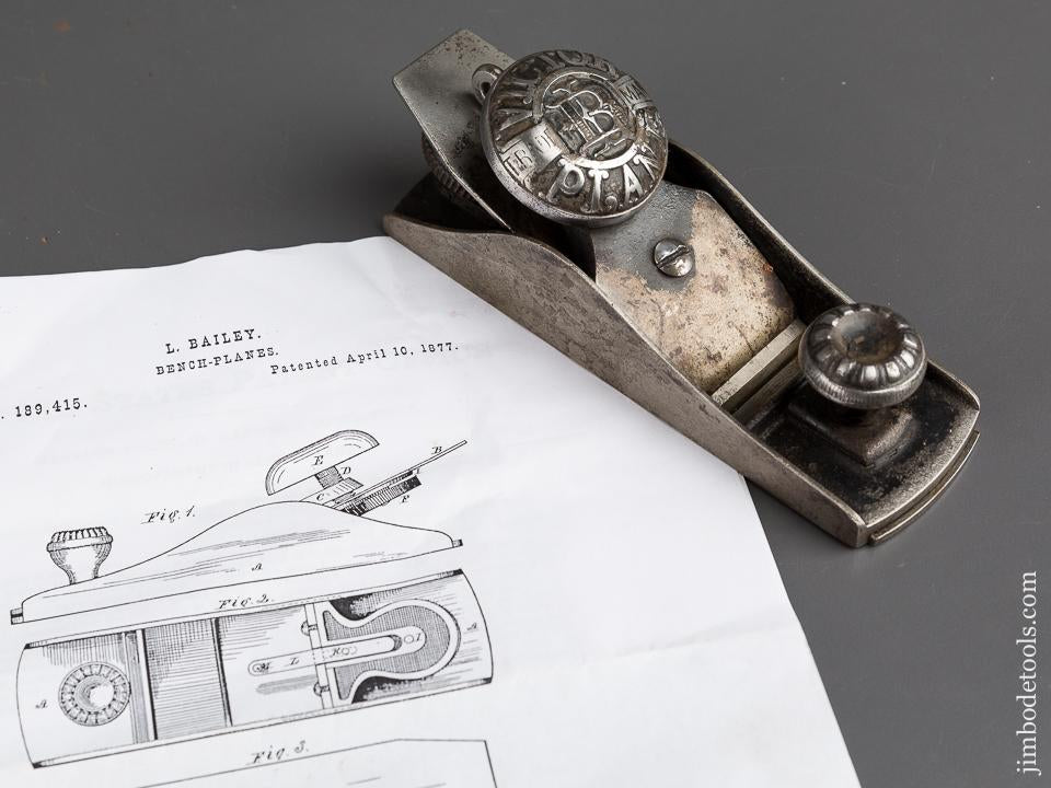 BAILEY Patent April 10, 1877 VICTOR Block Plane - 82731
