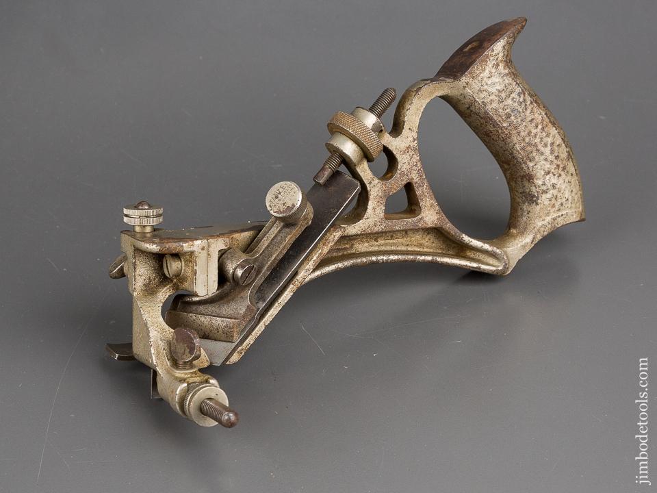 Rare! STANLEY  No. 196 Curved Rabbet Plane COMPLETE & FLAWLESS! - 82737