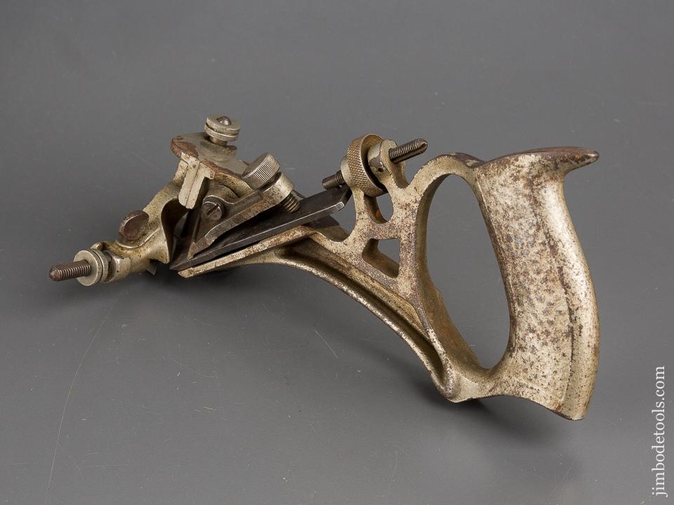 Rare! STANLEY  No. 196 Curved Rabbet Plane COMPLETE & FLAWLESS! - 82737