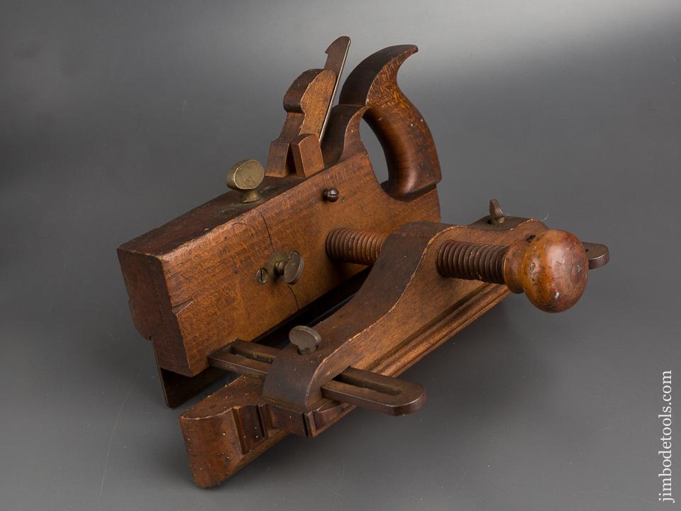 Crisp! SOLON RUST Patent March 31, 1868 Plow Plane LIKE NEW! - 82739U