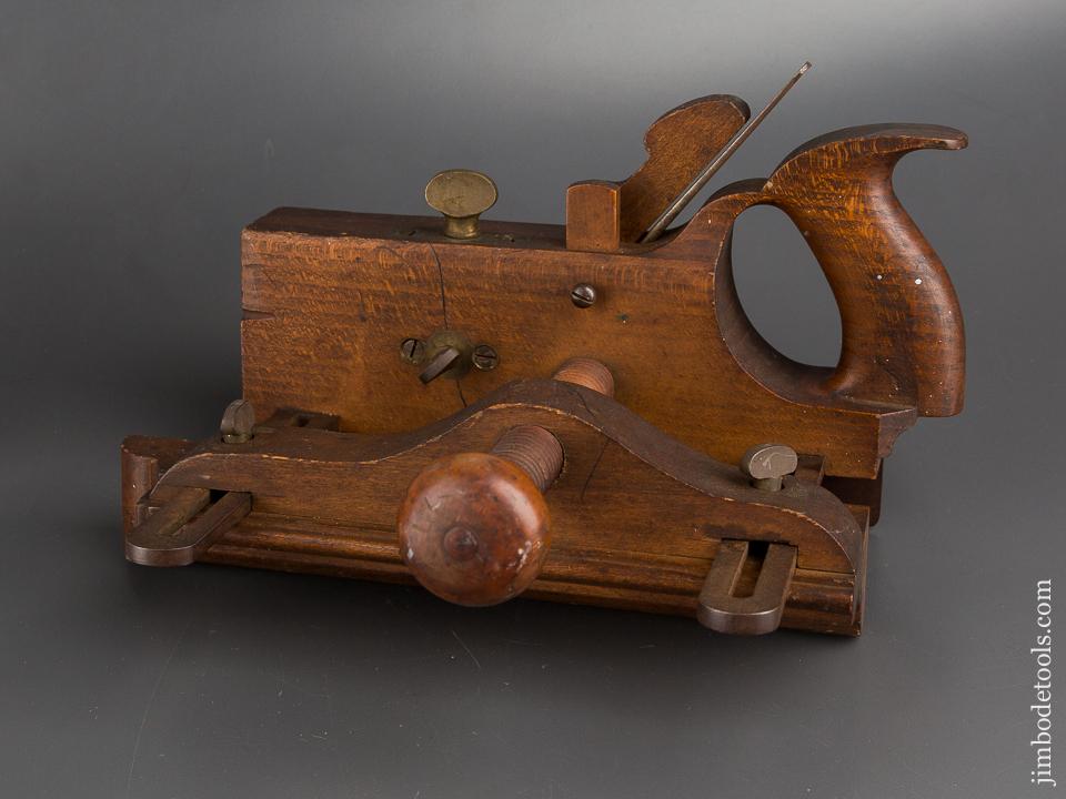 Crisp! SOLON RUST Patent March 31, 1868 Plow Plane LIKE NEW! - 82739U