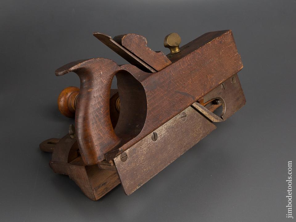 Crisp! SOLON RUST Patent March 31, 1868 Plow Plane LIKE NEW! - 82739U