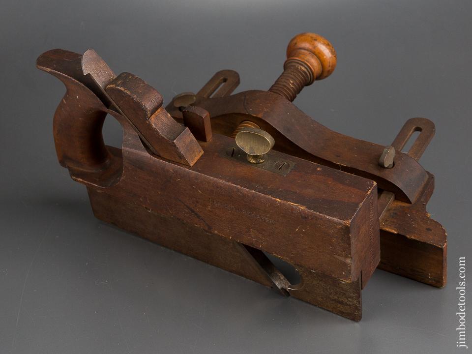 Crisp! SOLON RUST Patent March 31, 1868 Plow Plane LIKE NEW! - 82739U