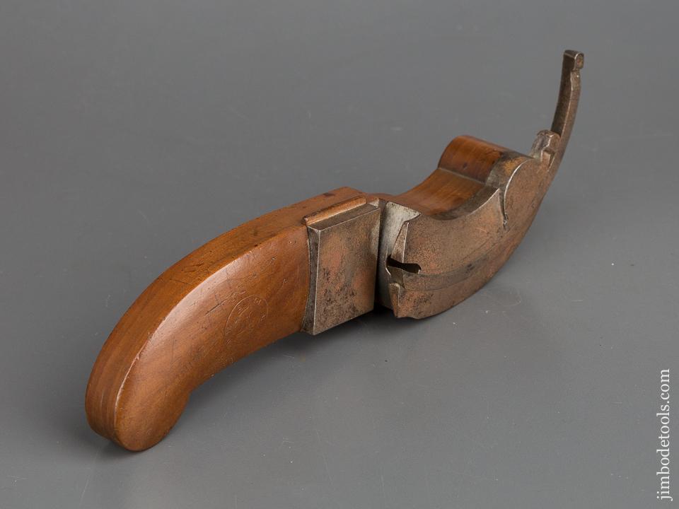 Crisp EXTRA FINE Cormier Wood Coach Maker's Plow Plane by B.G. PARIS - 82780U