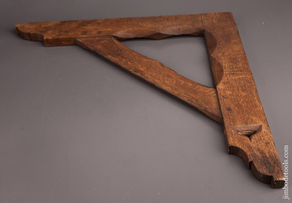 Stunning Early Wooden Square and Level Possibly 18th Century - 82793U