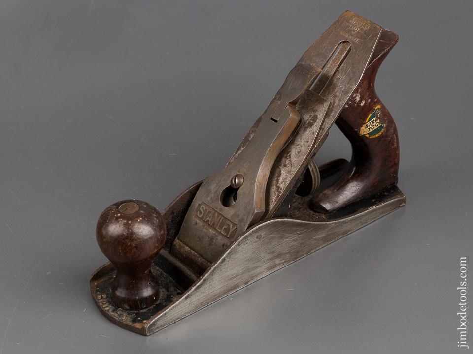 STANLEY No. 4C Smooth Plane Type 13 circa 1925-28 With Decal SWEETHEART - 82794