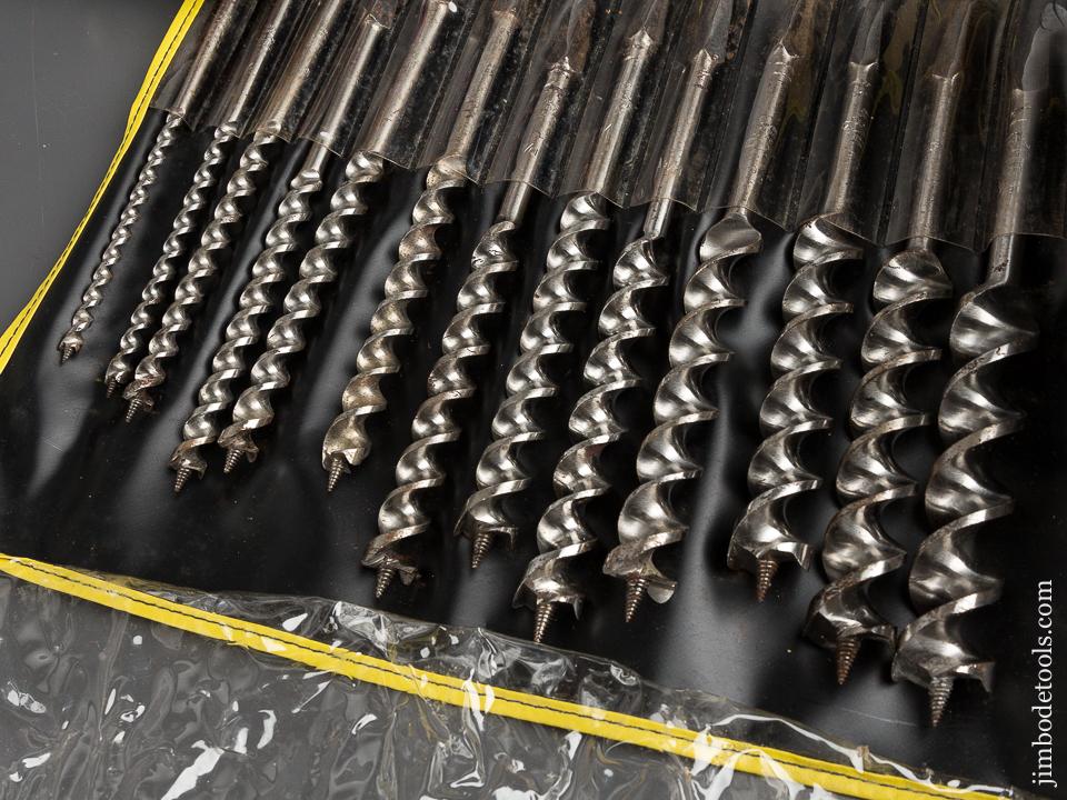 Unused! STANLEY No. RD 32 1/2 inch Auger Bit Set MINT in Original Box - 82797