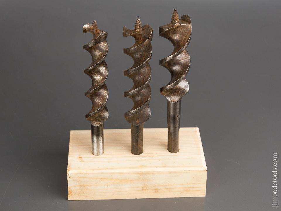 Three Boring Machine Bits - 82821