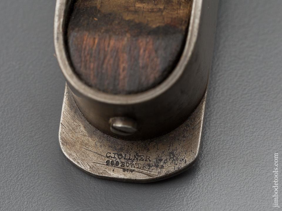 RARE Miniature C. TOLLNER 209 BOWERY, NY Miter Plane 3 5/16 inch! - 92901UR