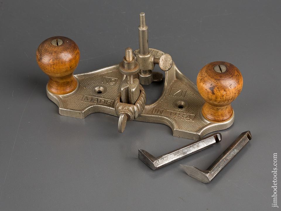 100% Complete! STANLEY No. 71 Router Plane - 82843