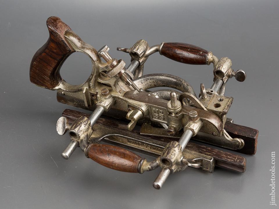 STANLEY No. 55 Combination Plane 100% COMPLETE in Dovetailed Custom Box - 82854