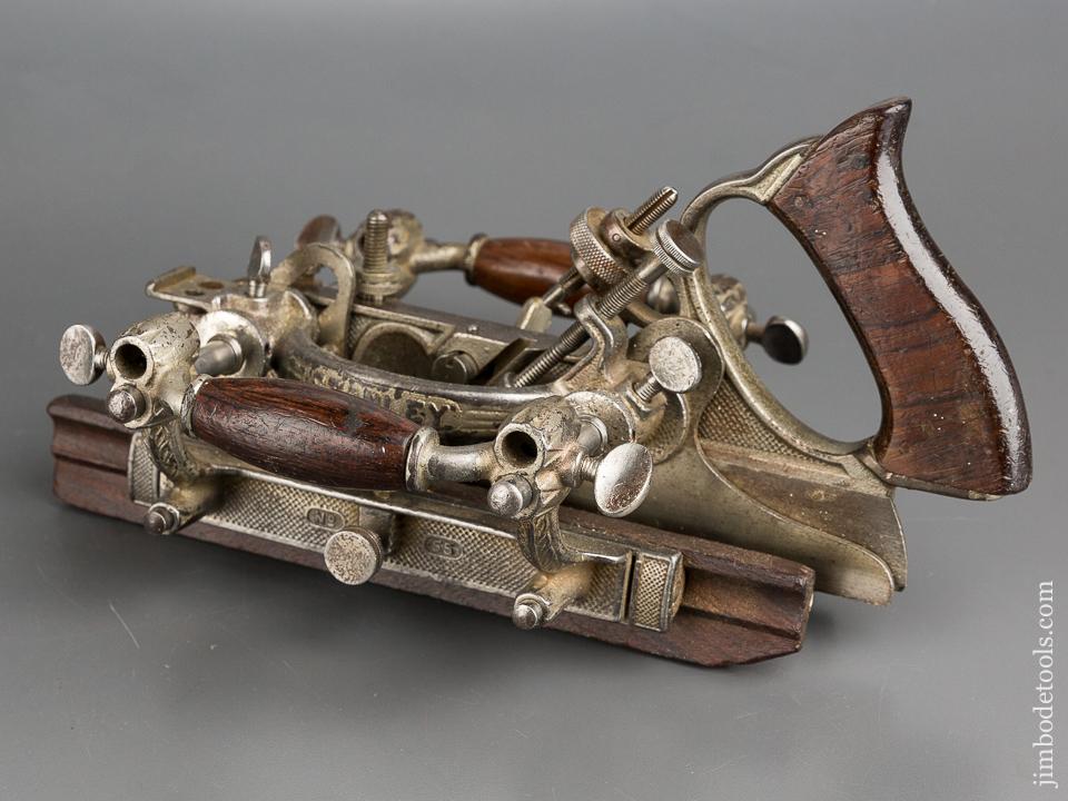 STANLEY No. 55 Combination Plane 100% COMPLETE in Dovetailed Custom Box - 82854