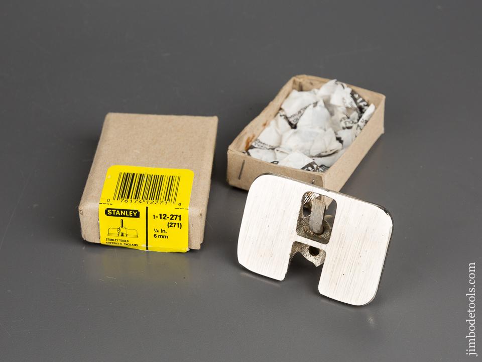 STANLEY No. 271 Miniature Router Plane MINT in Original Box - 82876